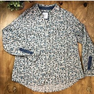 Style & Co. Mason Jar Shirt Top